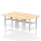 Rayleigh Back-to-Back 4 Person Height Adjustable Bench Desk